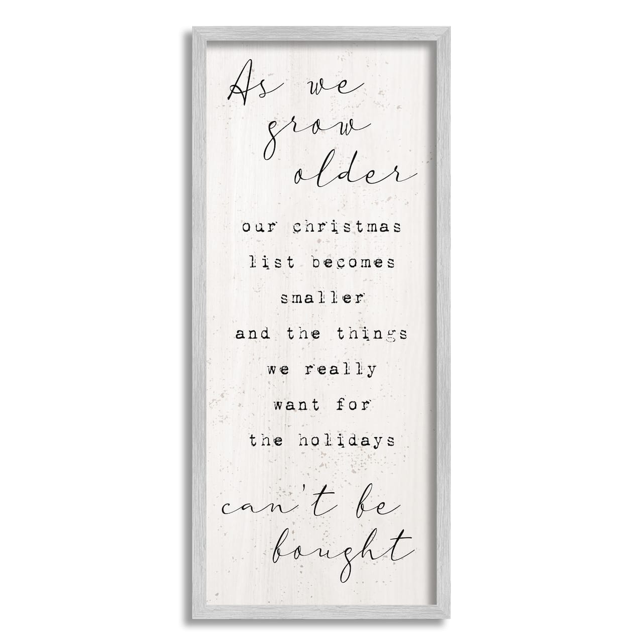 Stupell Industries Gifts That Can't Be Bought Holiday Framed Giclee Art